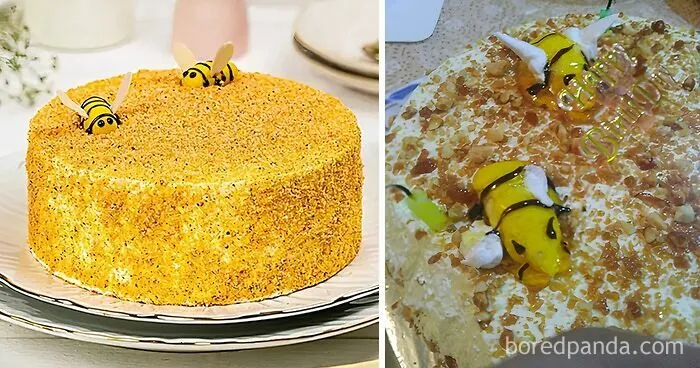 The Cake That Was Delivered Versus The Cake That My Sister Ordered For My Birthday 😂