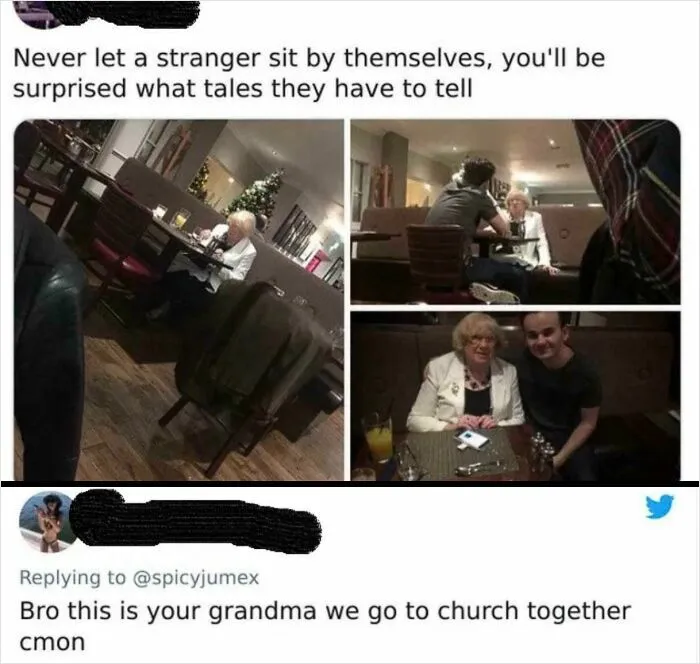 Called Out For Using His Own Grandma For Internet Attention