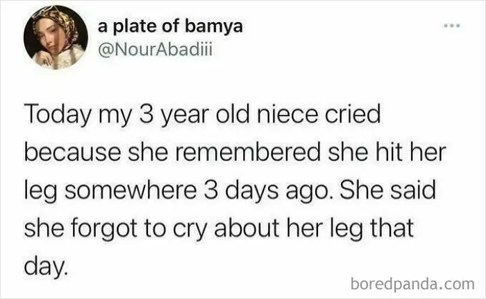 She Had A Flashback
