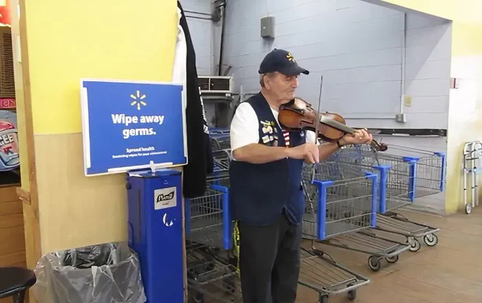 This Walmart Greeter