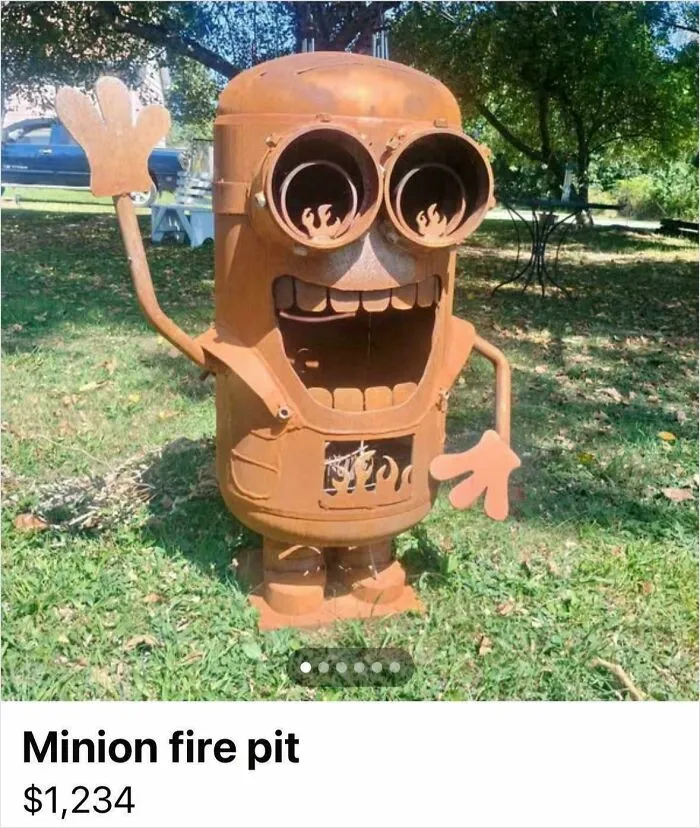 Thanks Minion Fire Pit I Didn’t Need To Sleep Today Anyways