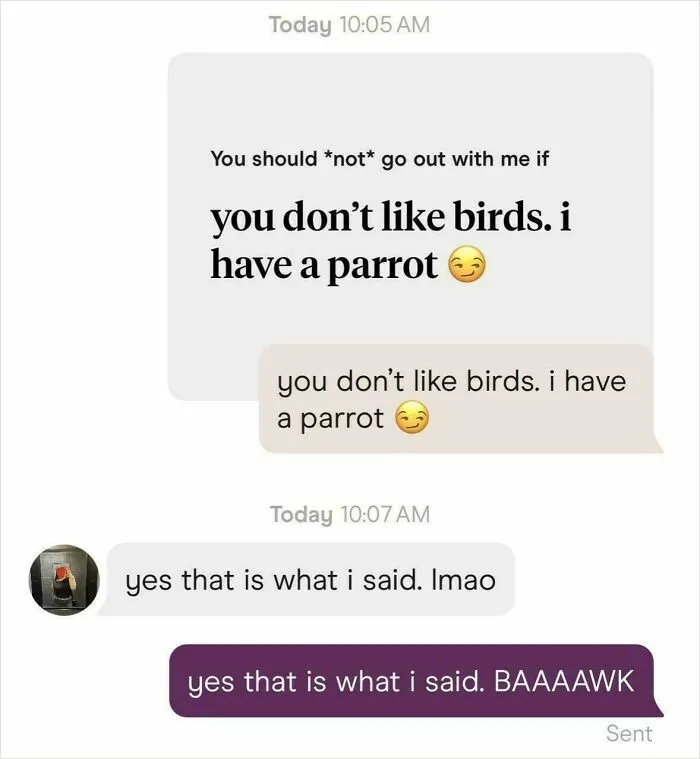 Parrot Gambit Was Met With An Unmatch