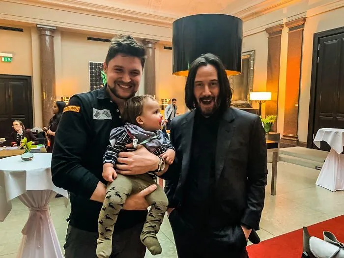 My Son Neo Met His Namesake