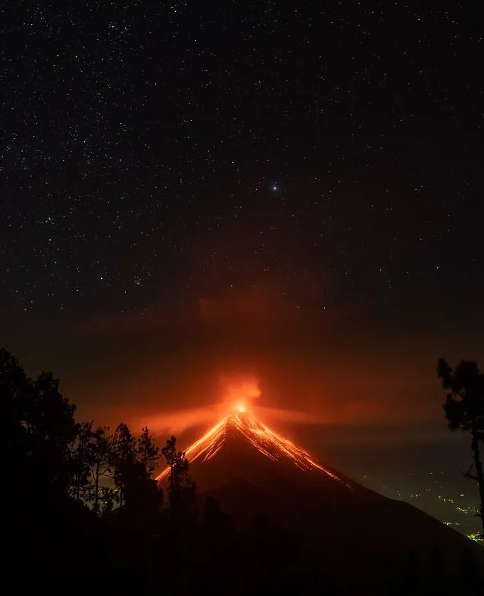 Volcan De Fuego, Guatemala