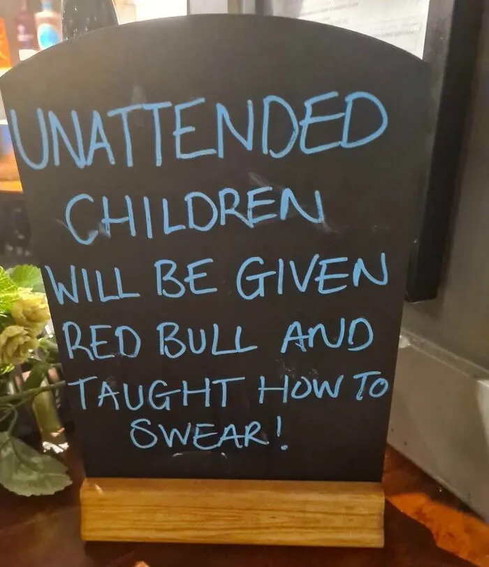 Los niños desatendidos recibirán un red bull y se les enseñará a decir palabrotas