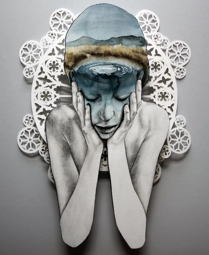 This Artist Is Carving Away The Boundaries Between Illustration And Sculpture With Layered Paper Collages (37 Pics)