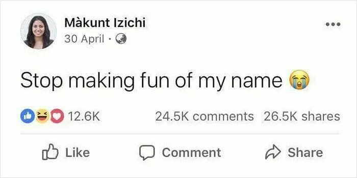 None Of Us Can Help It. Sorry