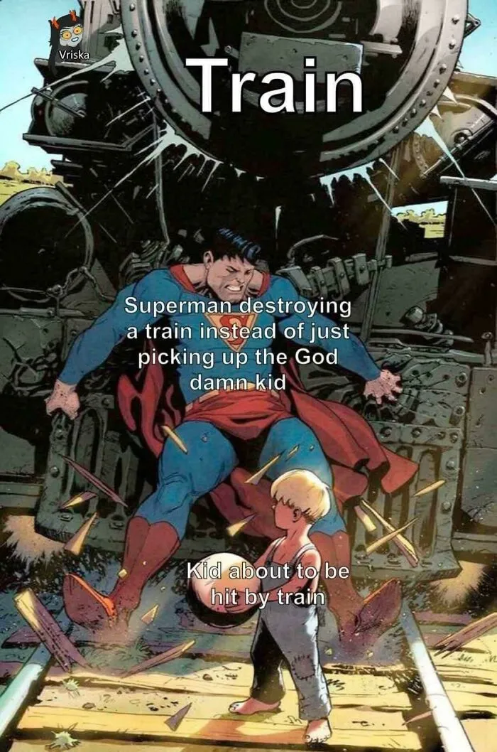 Ah Yes, Superman Is An Idiot