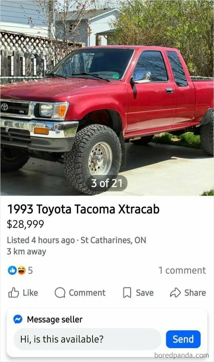 I Know I Haven't Bought A Vehicle I A Minute But Seriously  This Is Getting Out Of Hard. Canadian Crazies Out There
