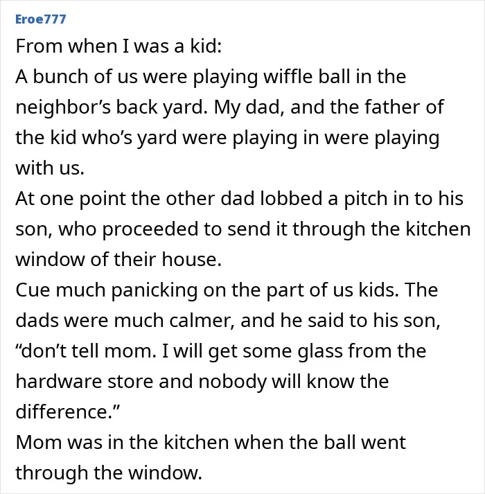 38 Wild And Funny Stories Kids Agreed With Dads Not To Tell Their Moms About