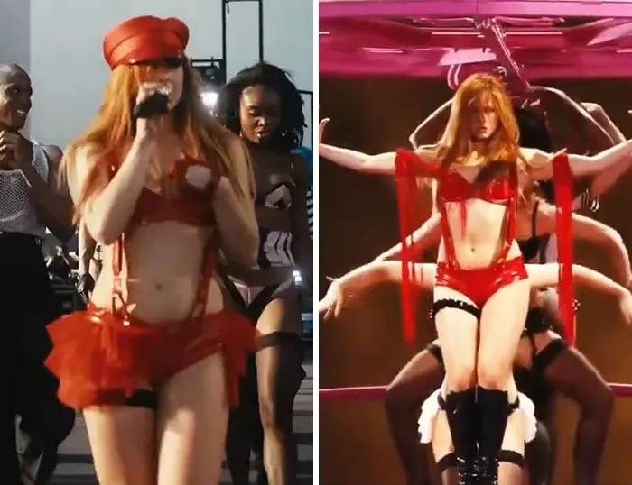 Addison Rae’s “flop” performance 