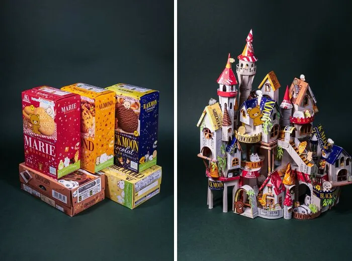 Japanese Artist Turns Product Packaging Into Art, And The Result Might Amaze You (21 New Pics)