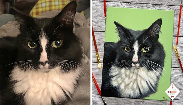 52 Amazingly Detailed Pet Portrait Paintings By This Artist