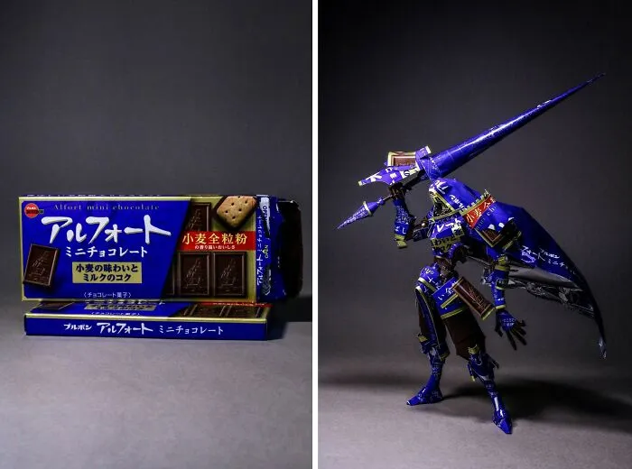 Japanese Artist Turns Product Packaging Into Art, And The Result Might Amaze You (21 New Pics)