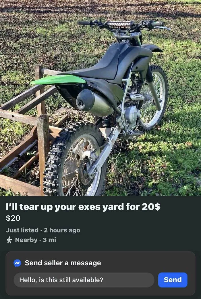 Stick It To Your Ex For 20 Bucks