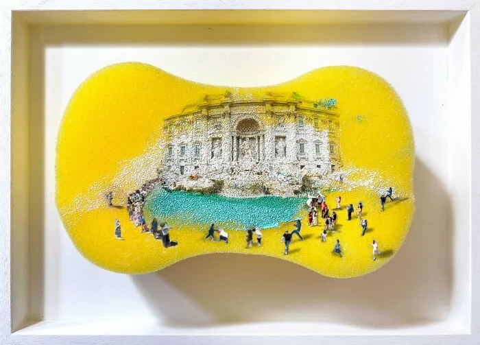 “Sunny Day At Fontana Di Trevi”