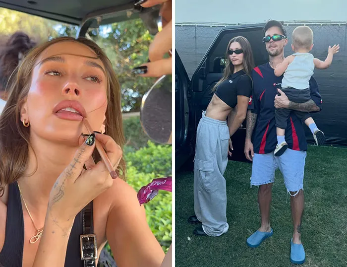 Hailey Bieber turning away women from Justin's Coachella afterparty