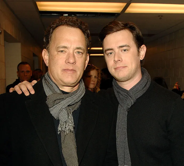 Tom y Colin Hanks