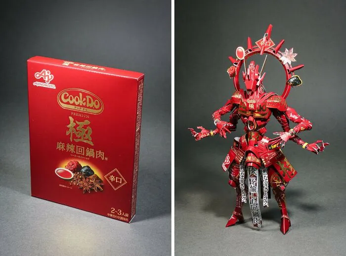 Japanese Artist Turns Product Packaging Into Art, And The Result Might Amaze You (21 New Pics)