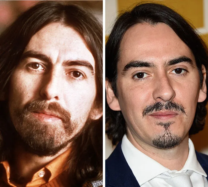 George y Dhani Harrison