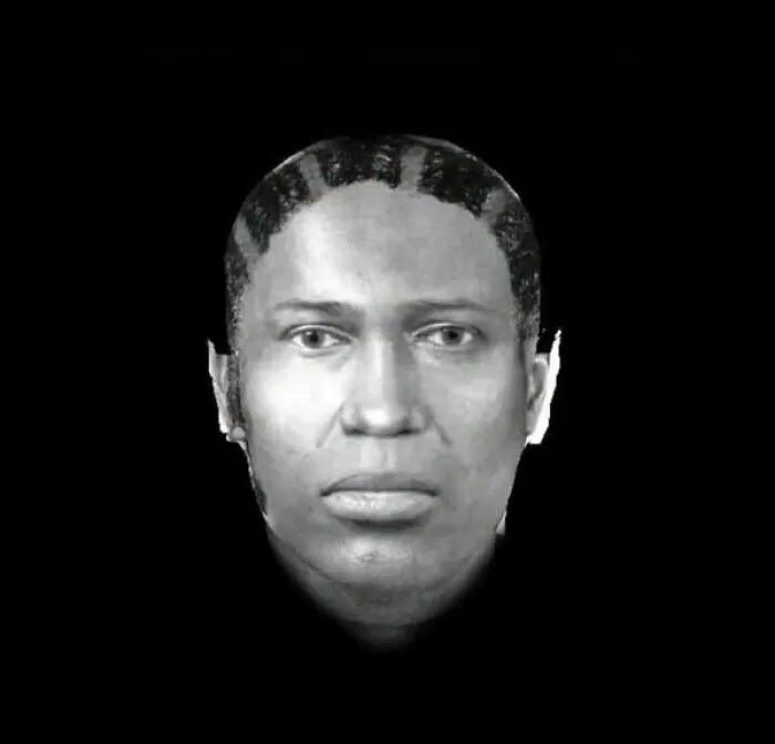 Forensic sketch of a man against black background related to creepy and mysterious things people lose sleep over.