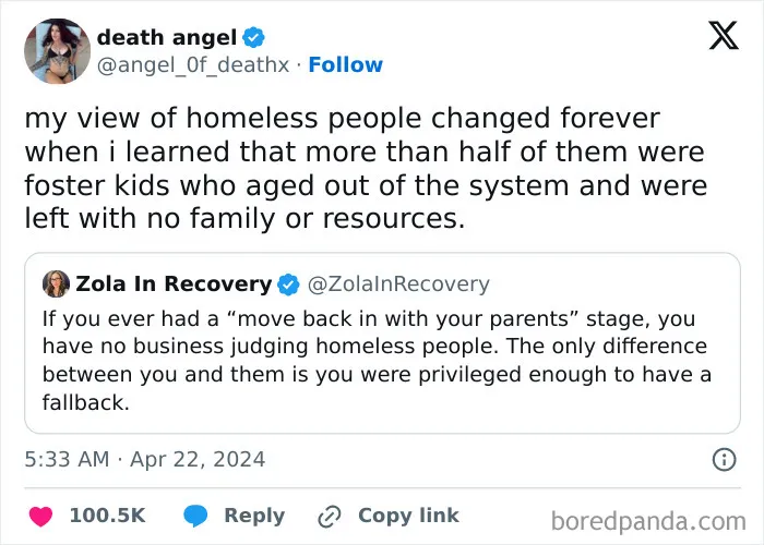 The American Government Blaming Their Own Population For Their Suffering Rather Than Helping Them