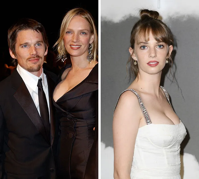 Uma Thurman y Maya Hawke