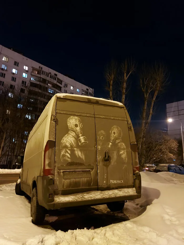 Owners Of Dirty Trucks Find Their Cars “Vandalized” By This Artist, And Your Vehicle May Be Next (40 New Pics)