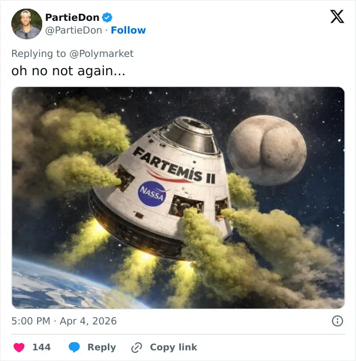"Out Of This World": 34 Memes That Perfectly Capture The Artemis II Toilet Mishap