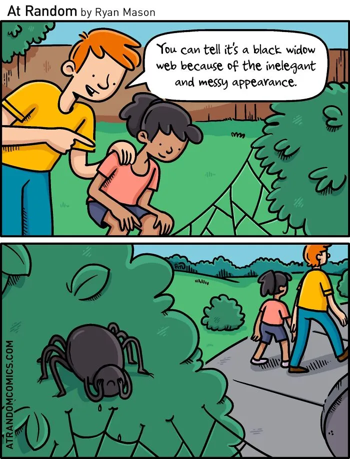 “A Widow's Web”