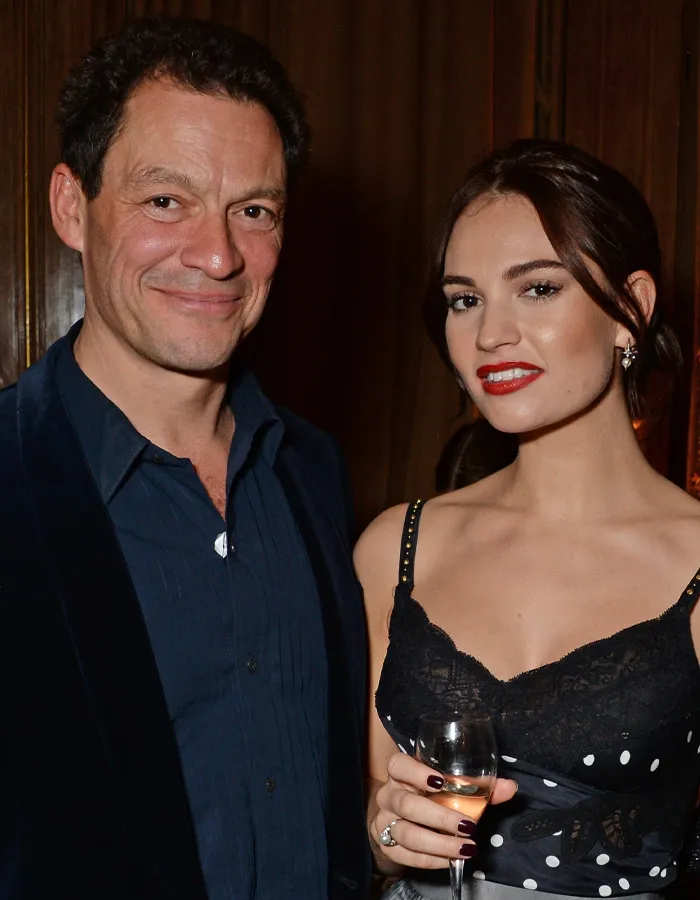 Dominic West And Lily James Were Photographed Kissing