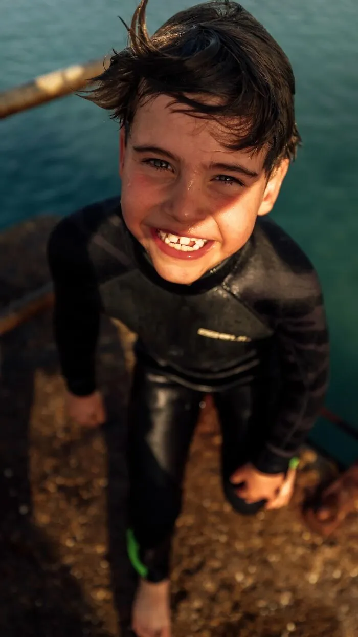 Cornwall Holiday Which Captured Louis' Birthday Portrait