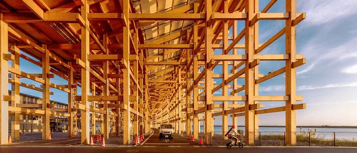 “The Golden Timber Structure” By Witsawarut Kekina