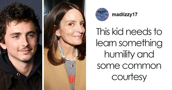 Timothée Chalamet Slammed By Fans Over "Jerk" Move Toward Tina Fey