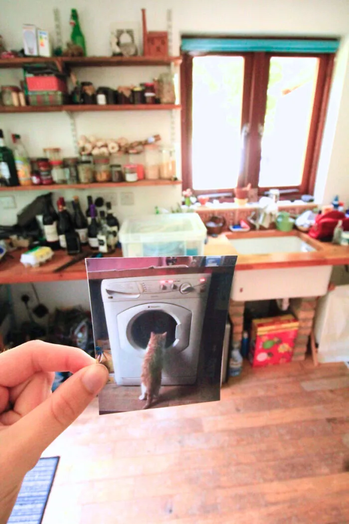40 Powerful Photos Where People Bring Old Memories Back To Life, As Shared On “Dear Photograph”