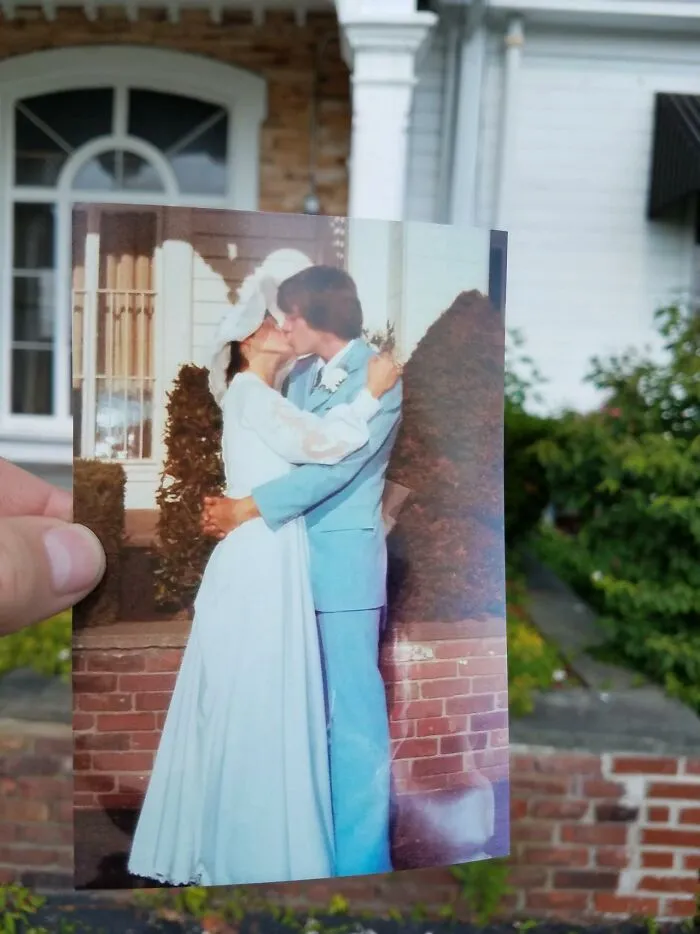 40 Powerful Photos Where People Bring Old Memories Back To Life, As Shared On “Dear Photograph”