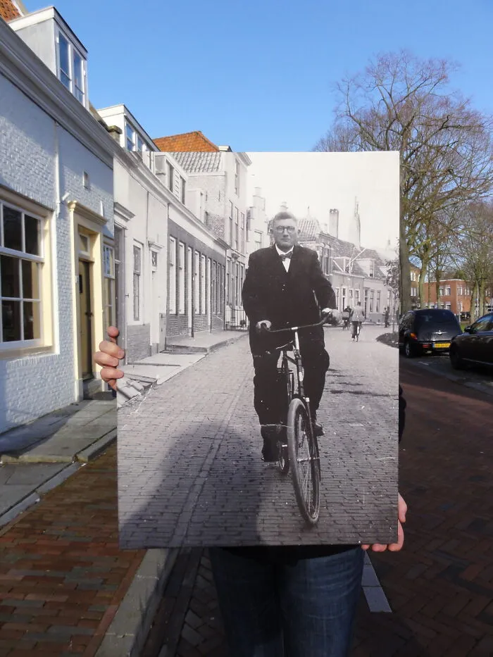 40 Powerful Photos Where People Bring Old Memories Back To Life, As Shared On “Dear Photograph”