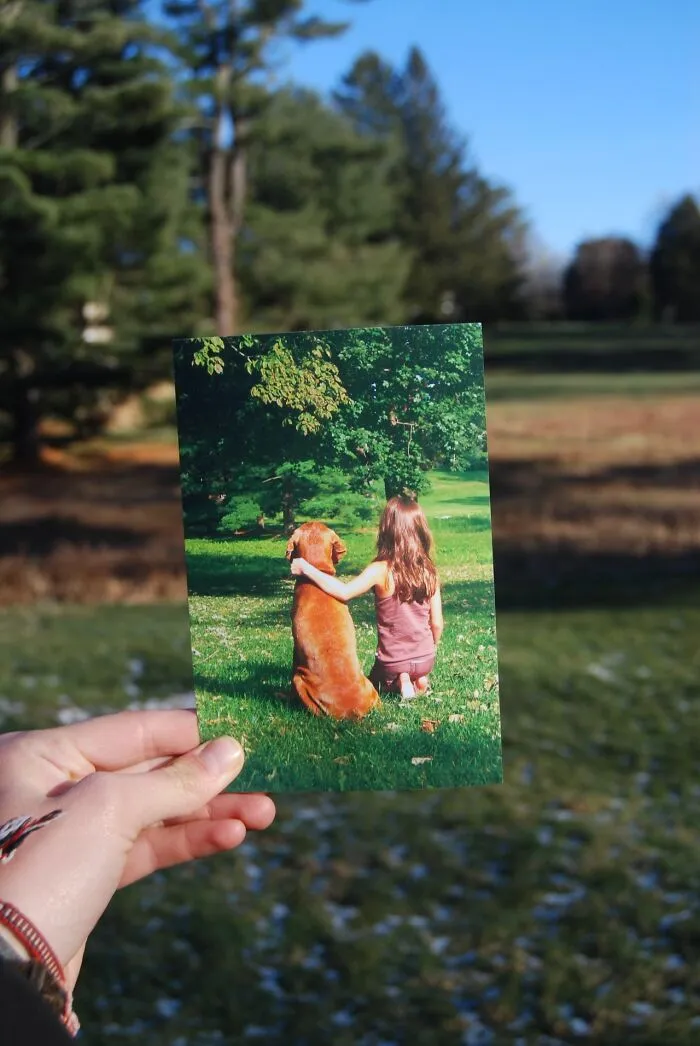 40 Powerful Photos Where People Bring Old Memories Back To Life, As Shared On “Dear Photograph”
