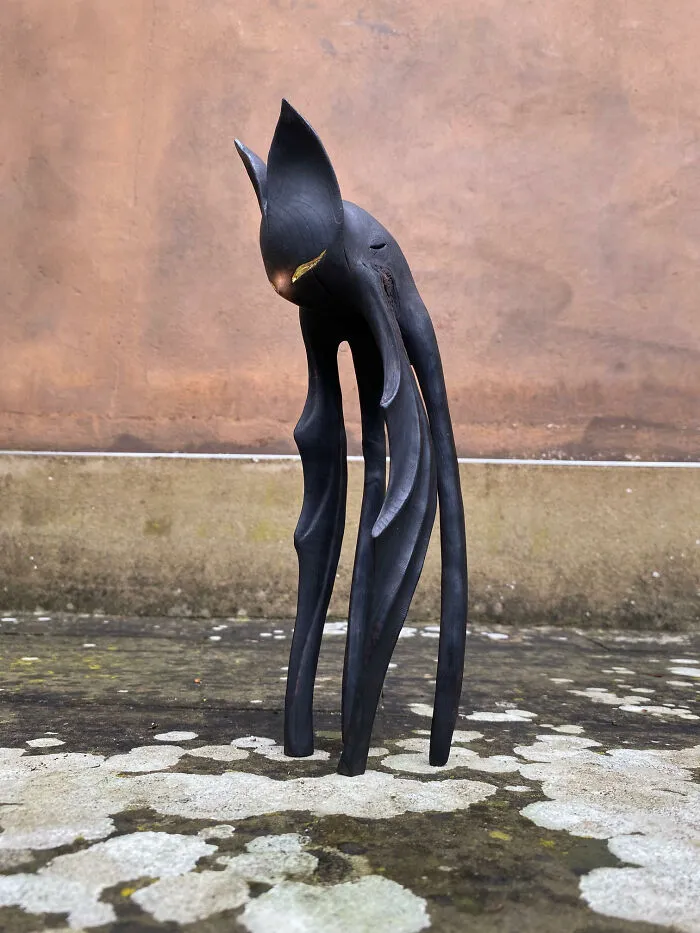 60 Extraordinary Wood Sculptures Inspired By Nature And Myth, By Tach Pollard