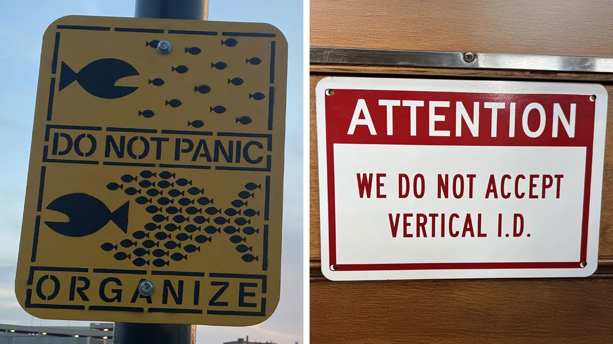 65 Signs That Are Actually Real And Pretty Hilarious (New Pics)