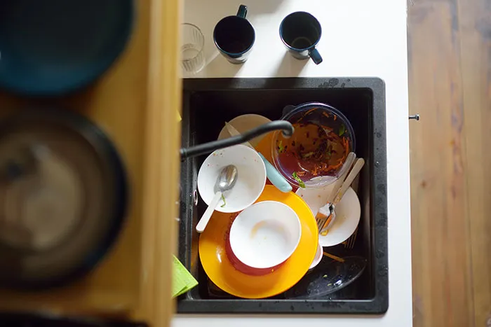 AITA For Being Upset That My Husband Throws Away Dishes I Forget To Put Away?