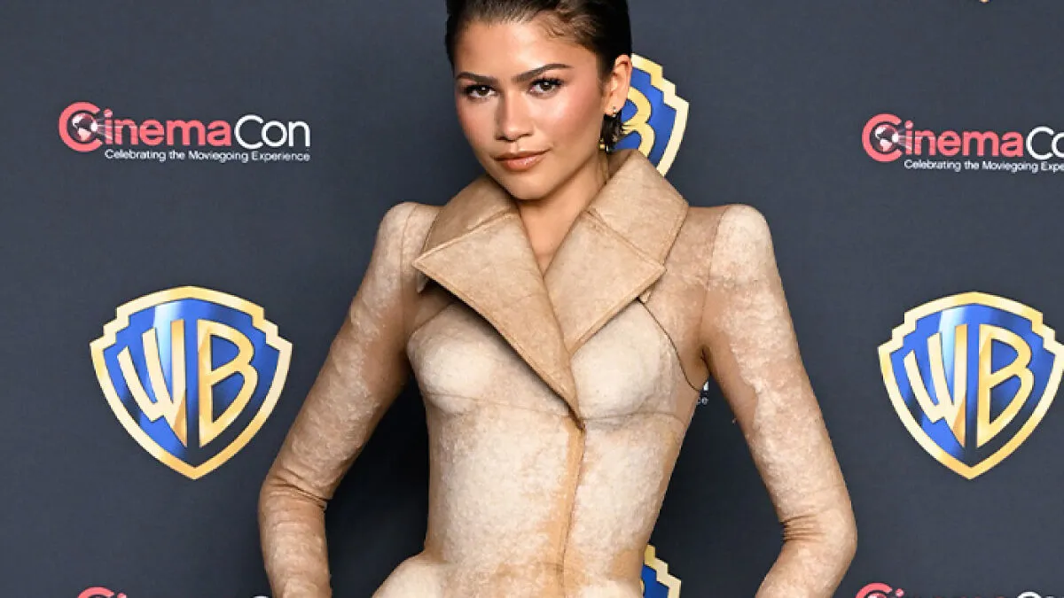 "Wearing Dried Human Skin": Zendaya's "Eerie" Look At CinemaCon Sparks Brutal Reactions Online