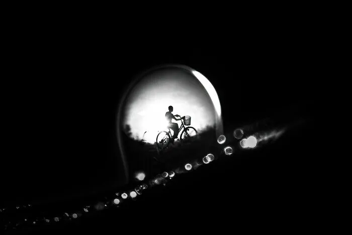 Cycling In The Dew By Wahyu Budiyanto