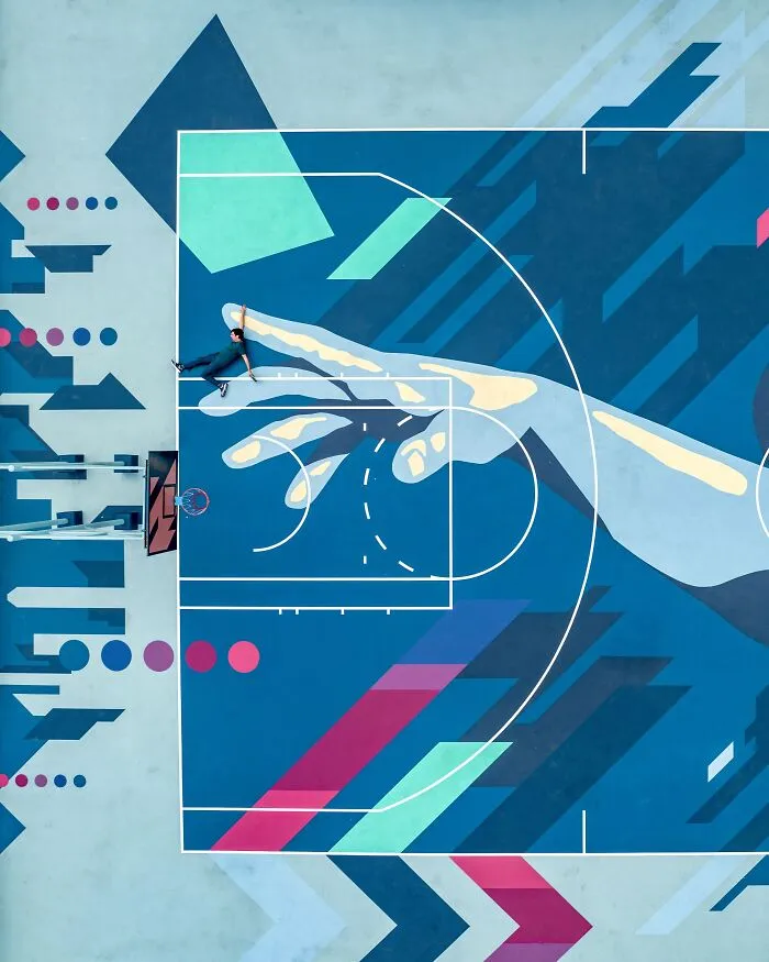 Austin Bell Spent Years Capturing All 2,500+ Hong Kong Basketball Courts (30 Pics)