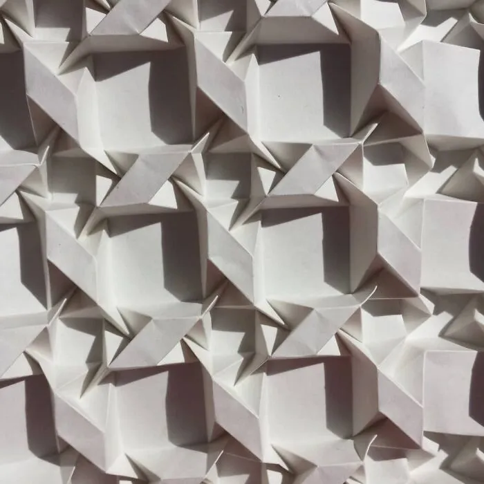 Rhomboid Twist Corrugation