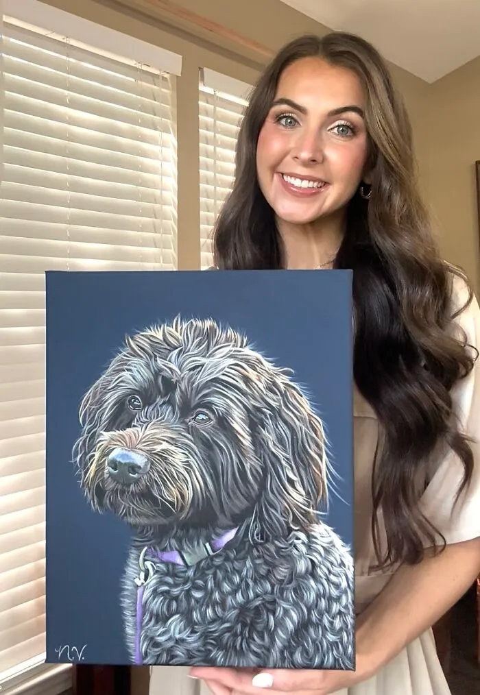 52 Amazingly Detailed Pet Portrait Paintings By This Artist