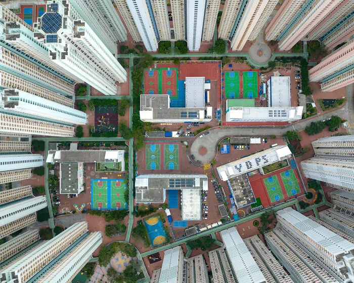 Austin Bell Spent Years Capturing All 2,500+ Hong Kong Basketball Courts (30 Pics)