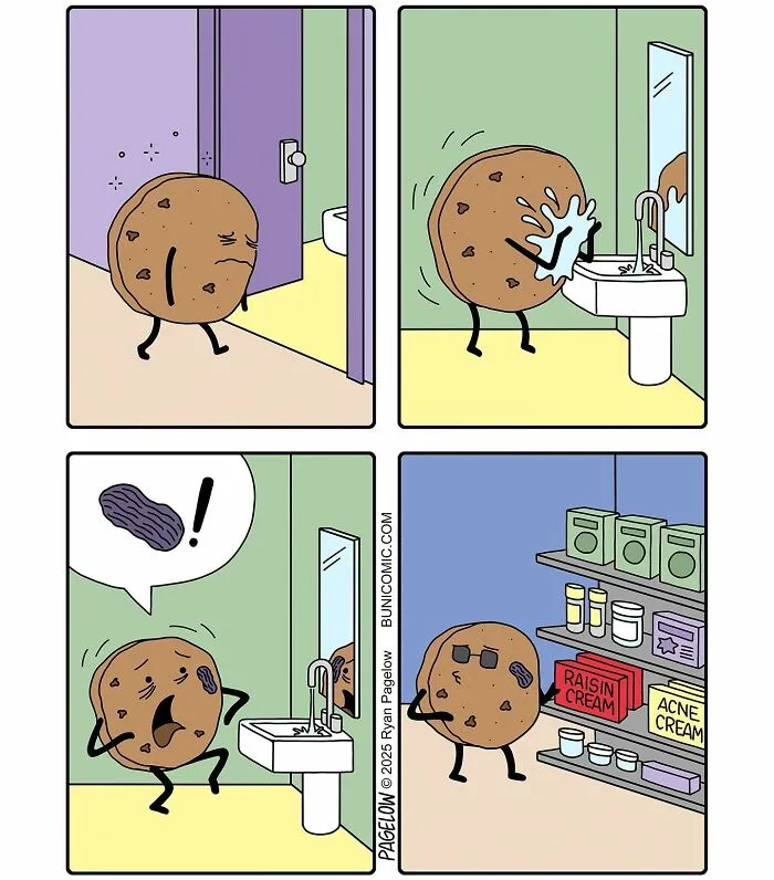 55 New Food-Themed ‘Buni Comics’ That Are Cute, Clever, And Slightly Dark