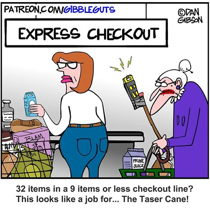 Dan Gibson Created 43 New Comics That Make Senior Life Look Wildly Entertaining