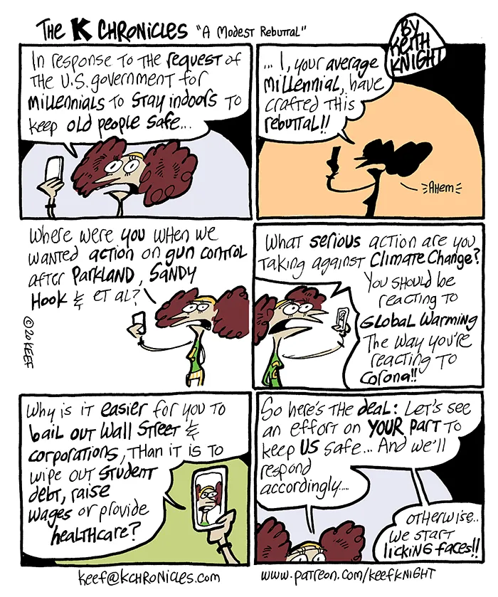 This Artist Created 64 Clever Comics That Tackle Life, Race, And Politics